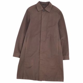 ジルサンダー(Jil Sander)の美品 ジルサンダー JIL SANDER コート ステンカラーコート バルマカーンコート コットンギャバジン アウター メンズ 46(ステンカラーコート)