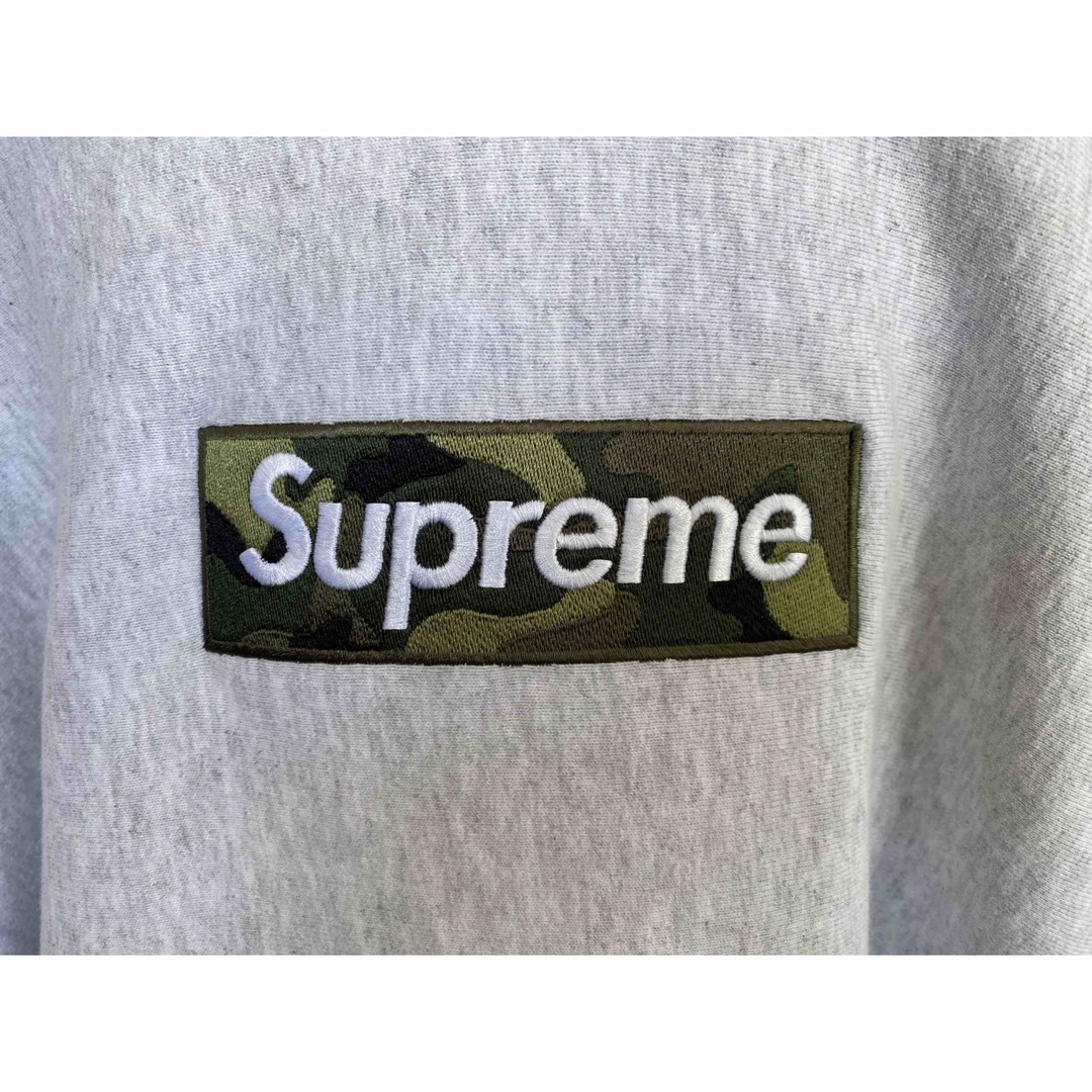 Supreme(シュプリーム)のBox Logo Hooded Sweatshirt Ash Grey 23FW メンズのトップス(パーカー)の商品写真