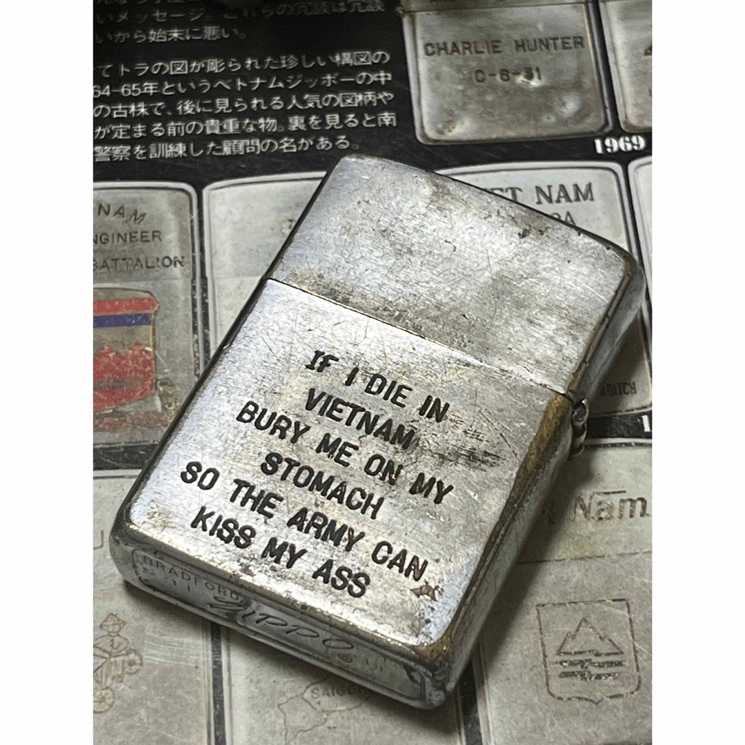 ZIPPO(ジッポー)の【ベトナムZIPPO】本物 1970年製ベトナムジッポー「レンジャー部隊」 メンズのファッション小物(タバコグッズ)の商品写真