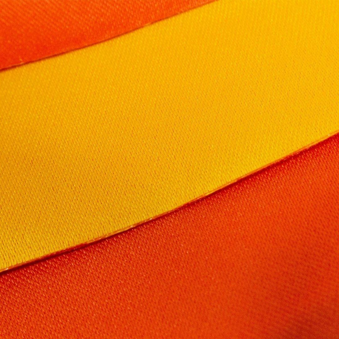 【色:オレンジ×黄】[KYOETSU] [キョウエツ] 帯 半幅帯 浴衣 リバー レディースのファッション小物(その他)の商品写真