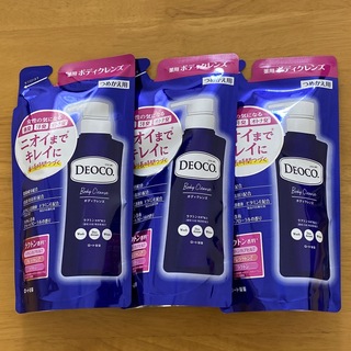 デオコ(DEOCO（ROHTO）)のデオコ DEOCO薬用ボディクレンズ 詰替250ml【3個】 (ボディソープ/石鹸)