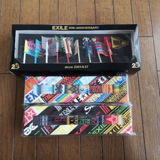 エグザイル(EXILE)のEXILE　ﾐﾆﾌﾗｸﾞ&ﾐﾆﾀｵﾙ(ミュージシャン)