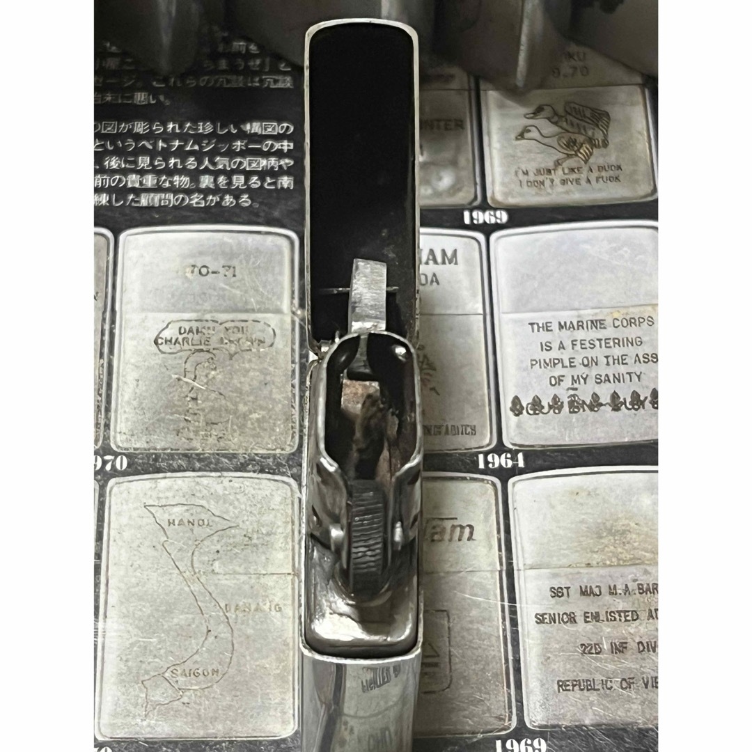 ZIPPO(ジッポー)の【ベトナムZIPPO】本物 1968年製ベトナムジッポー「空挺徽章」nha メンズのファッション小物(タバコグッズ)の商品写真