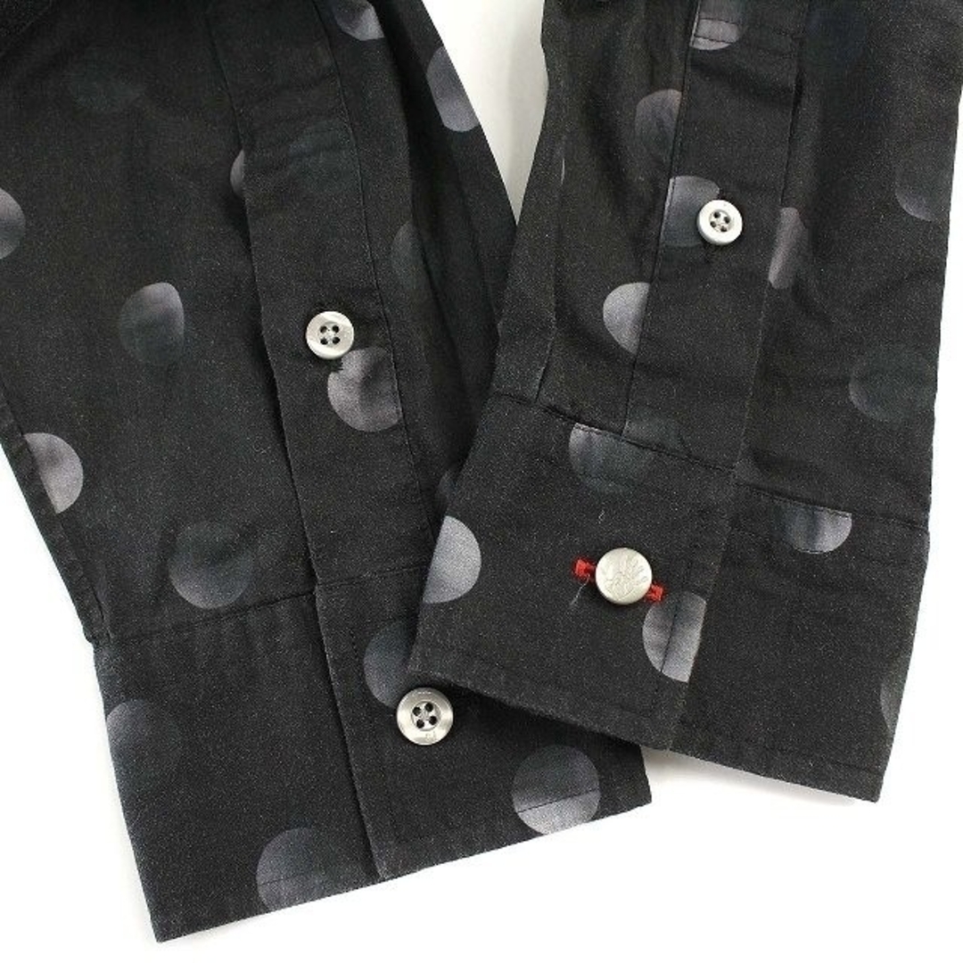 Paul Smith(ポールスミス)のポールスミス 長袖 シャツ メンズ ドット グラフィック 水玉 ブラック 黒 メンズのトップス(シャツ)の商品写真