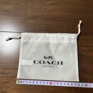COACH - コーチ　不織布保管袋　巾着