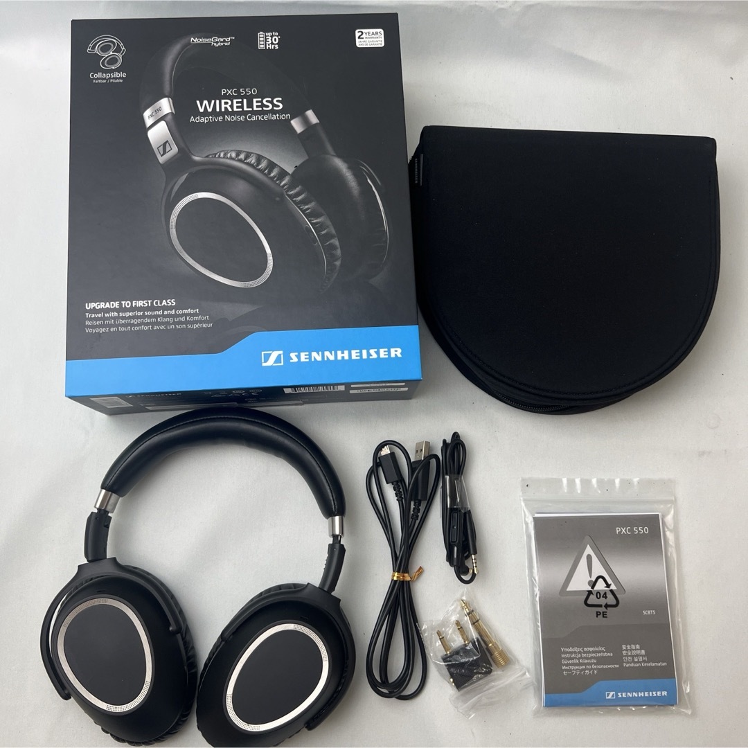 SENNHEISER(ゼンハイザー)のSENNHEISER PXC 550 ゼンハイザー ワイヤレスヘッドホン スマホ/家電/カメラのオーディオ機器(ヘッドフォン/イヤフォン)の商品写真