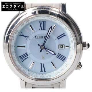 セイコー(SEIKO)のセイコー SSQV027 1B25 LUKIA ルキア デイト ソーラー電波(腕時計)