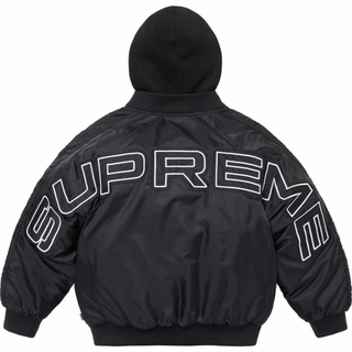【L】Supreme Hooded Stadium Jacket