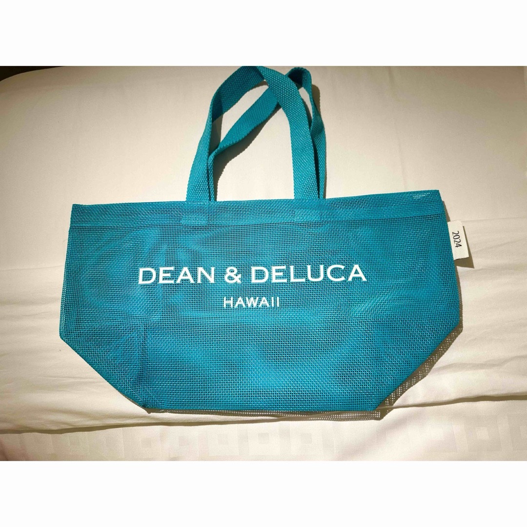 DEAN & DELUCA(ディーンアンドデルーカ)のDEAN&DELUCAディーンアンドデルーカ ハワイ限定 トートミントグリーン小 レディースのバッグ(トートバッグ)の商品写真