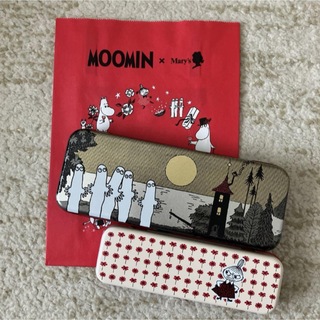 MOOMIN - ムーミン×メリーチョコレート ニョロニョロ＆リトルミイ ペンケース缶/小物入れ