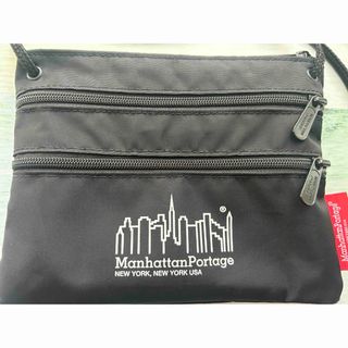 マンハッタンポーテージ(Manhattan Portage)の■マンハッタンポテージ サコッシュ ショルダーバック  3段ファスナー (ショルダーバッグ)