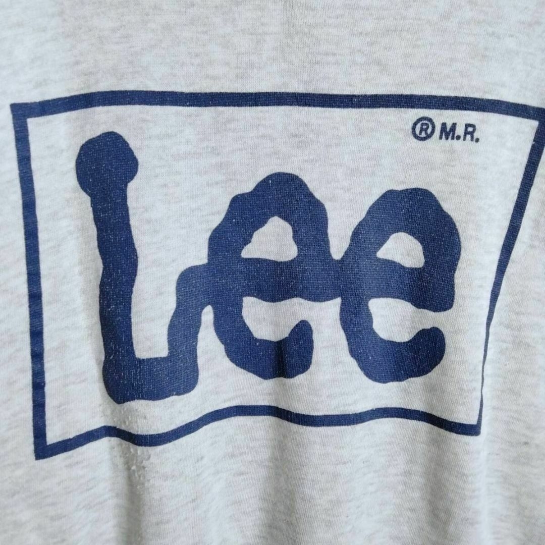 Lee(リー)のLee☆スウェット　トレーナー　長袖　ビッグロゴ　プリント　グレー　L メンズのトップス(スウェット)の商品写真