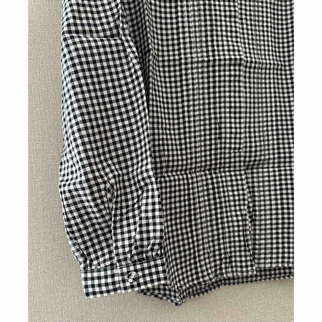 UNIQLO(ユニクロ)のUNIQLO イネス　ブロック　チェックシャツ　M レディースのトップス(シャツ/ブラウス(長袖/七分))の商品写真