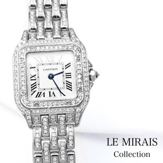 Cartier - 【仕上済】カルティエ パンテール 現行 SM SS ブレスフルダイヤ SS レディース 腕時計 CARTIER 時計
