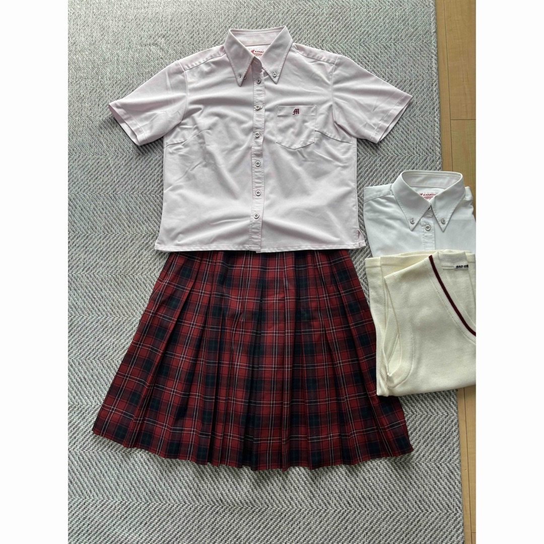 女子高校　制服　本物　セット レディースのレディース その他(その他)の商品写真