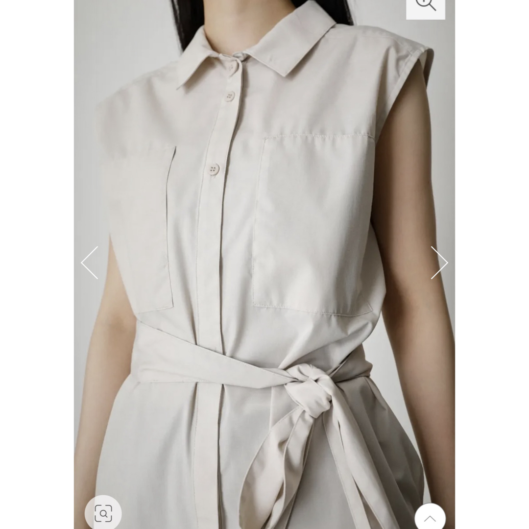 AZUL by moussy(アズールバイマウジー)のデザインポケットディテールシャツ レディースのトップス(シャツ/ブラウス(半袖/袖なし))の商品写真