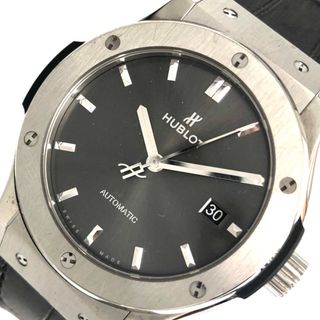 ウブロ(HUBLOT)の　ウブロ HUBLOT クラシックフュージョン チタニウム レーシング グレー 542.NX.7071.LR グレー文字盤 チタニウム メンズ 腕時計(その他)