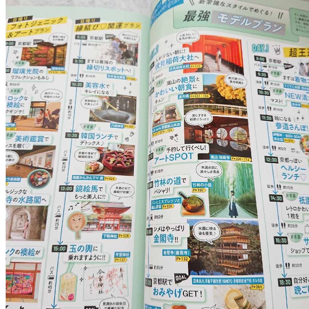 ＆ＴＲＡＶＥＬ京都ハンディ版 エンタメ/ホビーの本(地図/旅行ガイド)の商品写真