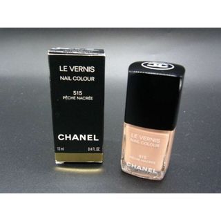 シャネル(CHANEL)の■美品■ CHANEL シャネル LE VERVIS マニキュア ネイルラッカー ネイルカラー コスメ 化粧品 515 PECHE NACREE ベージュ系 DE1999(マニキュア)