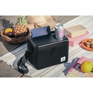 スマホスタンド＆ドリンクホルダー付き! テーブルになる保冷バッグBOOK