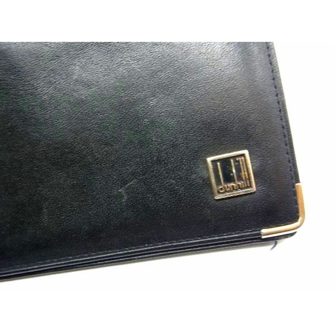 Dunhill(ダンヒル)のdunhill ダンヒル レザー 二つ折り 長財布 ウォレット 札入れ 紳士 ビジネス メンズ ブラック系 DE2106 メンズのファッション小物(長財布)の商品写真