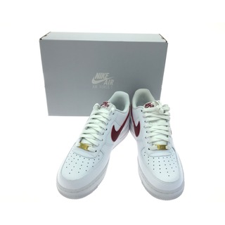 ナイキ(NIKE)の▼▼NIKE ナイキ Air Force 1 Low White Team Re CZ0326-100 ホワイト(スニーカー)