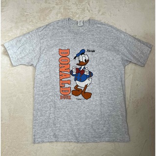 Disney - used ドナルドダック　Tシャツ　XLサイズ