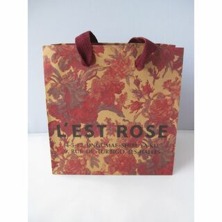 ティモシーエベレスト(TIMOTHY EVEREST)のL’EST ROSE レストローズ ショップ袋 紙袋 ショッパー(ラッピング/包装)