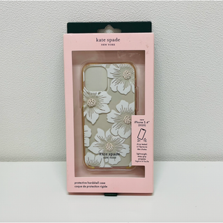 ケイトスペードニューヨーク(kate spade new york)の⭐️新品⭐️ケイトスペード iPhone12mini ホーリーホック フローラル(iPhoneケース)