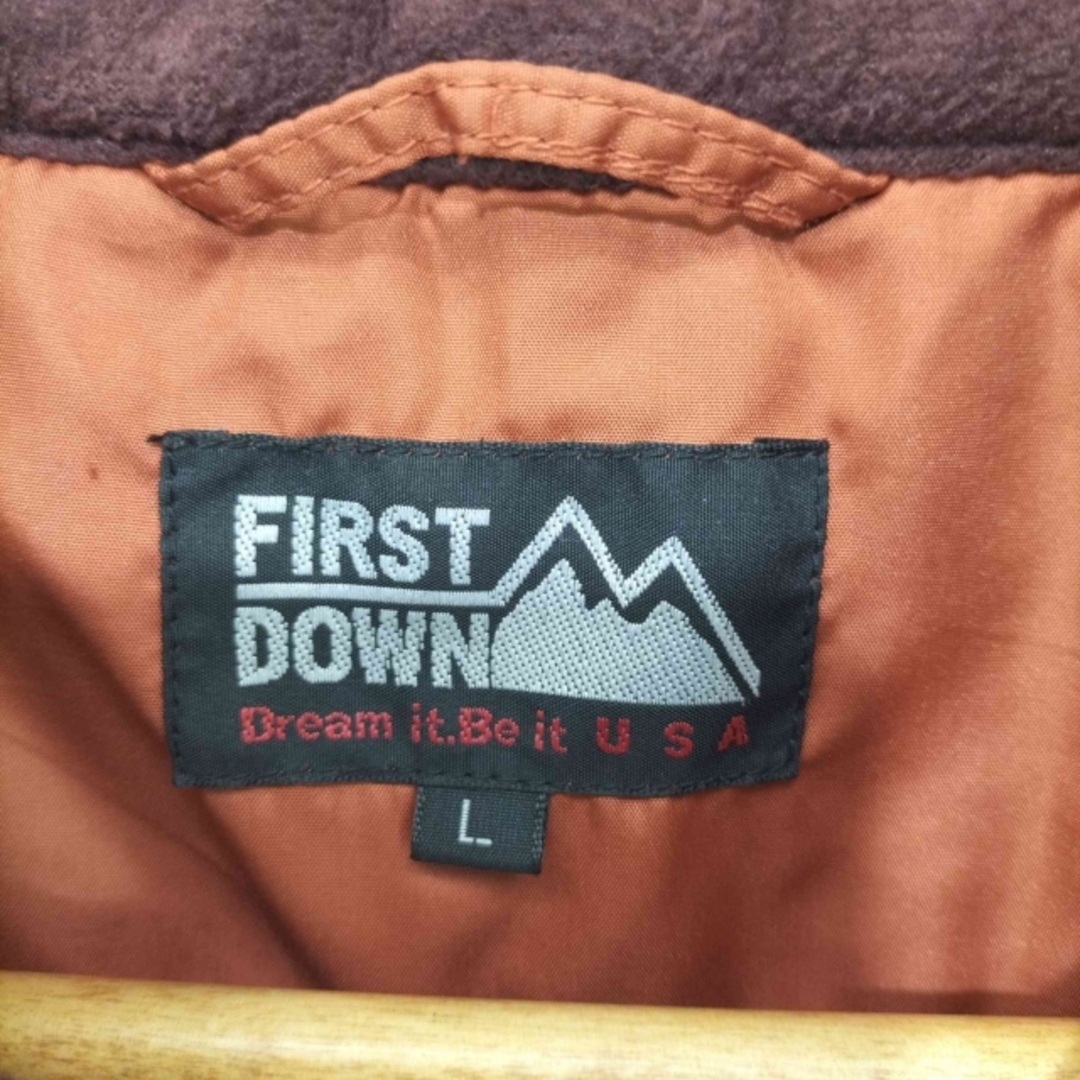 FIRST DOWN(ファーストダウン) 中綿ジップアプジャケット メンズ メンズのジャケット/アウター(その他)の商品写真