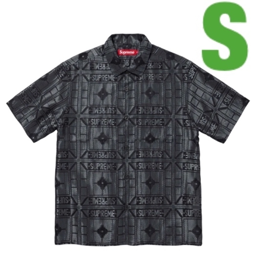 Supreme(シュプリーム)のSupreme Tray Jacquard S/S Shirt メンズのトップス(Tシャツ/カットソー(半袖/袖なし))の商品写真