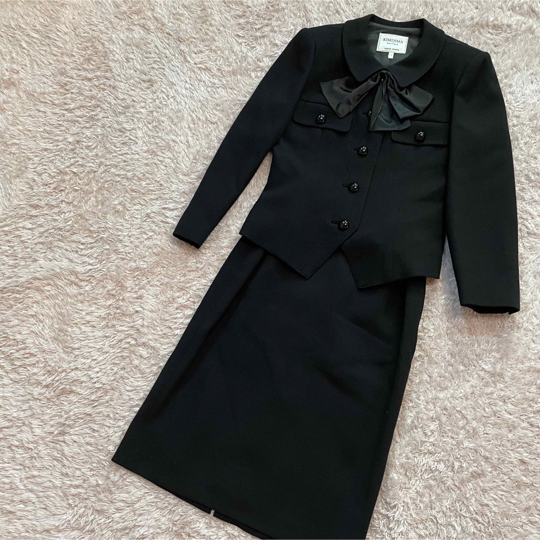 KIMIJIMA BOUTIQUE ジャケット　スカート　フォーマルセットアップ レディースのフォーマル/ドレス(スーツ)の商品写真
