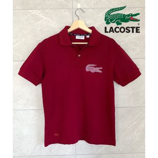 LACOSTE - 美品 LACOSTE ラコステ ビッグロゴ ポロシャツ 3