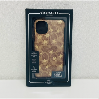 ⭐️新品★COACH コーチ iPhone11ProMax スター シグネチャー