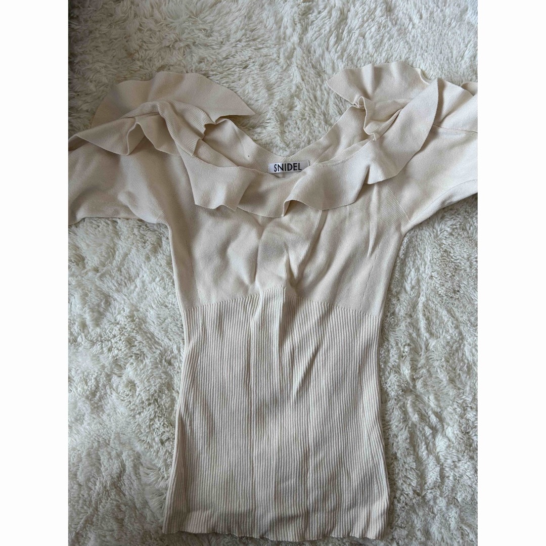 SNIDEL(スナイデル)のsnidel トップス レディースのトップス(Tシャツ(半袖/袖なし))の商品写真