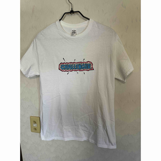 チャレンジャー CHALLENGER Tシャツ Mサイズ 白 ホワイト ロゴ (Tシャツ/カットソー(半袖/袖なし))