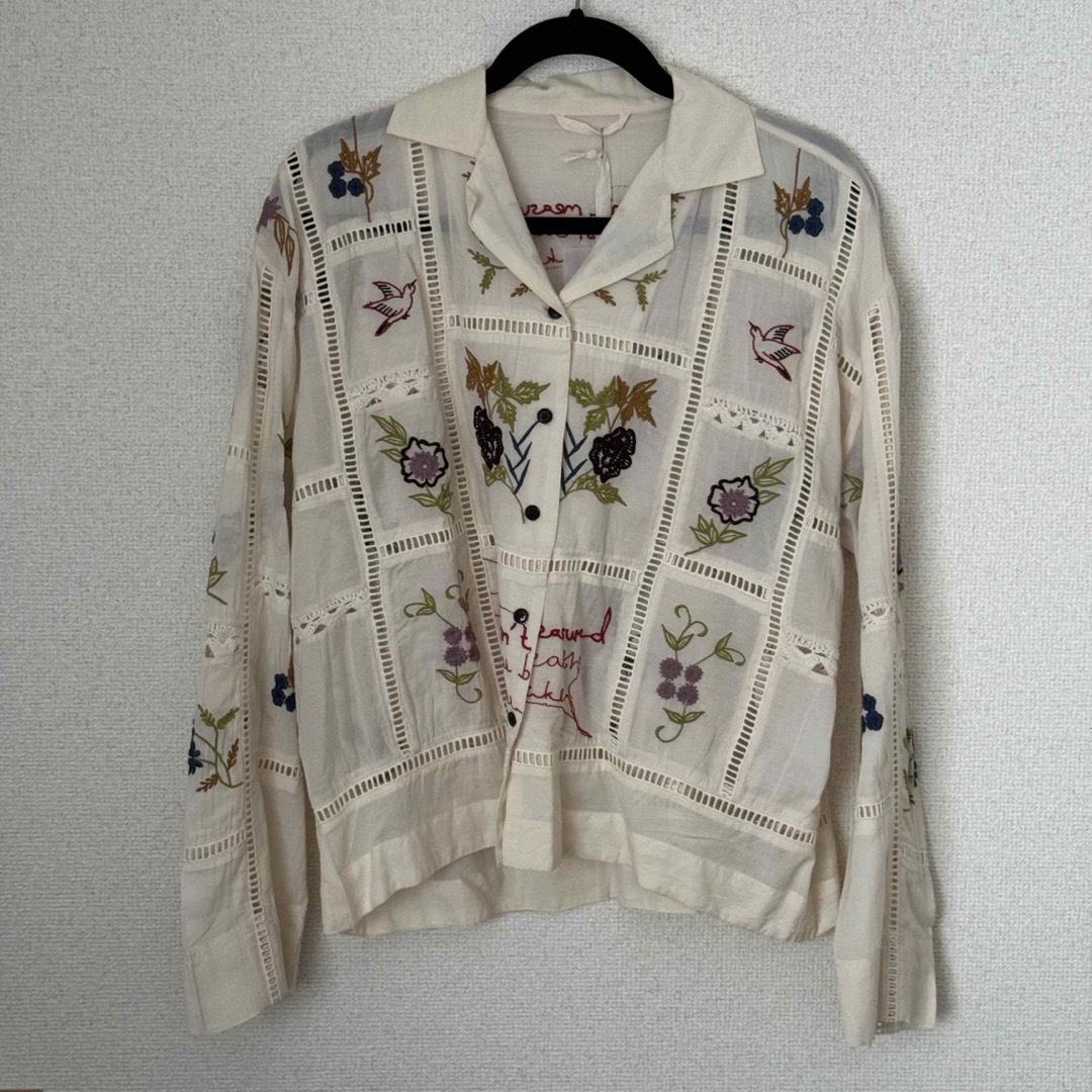 TODAYFUL(トゥデイフル)のtodayful Embroidery Patchwork Shirts レディースのトップス(シャツ/ブラウス(長袖/七分))の商品写真