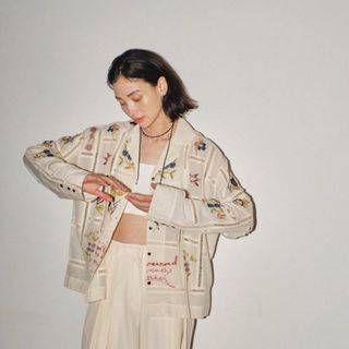 トゥデイフル(TODAYFUL)のtodayful Embroidery Patchwork Shirts(シャツ/ブラウス(長袖/七分))