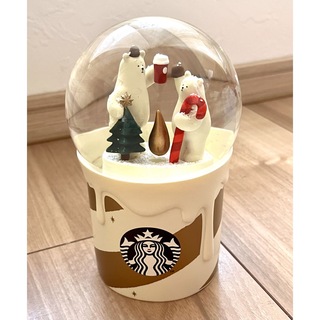 Starbucks Coffee - スタバ スノーグローブ ⭐︎クリスマス ポーラベア スノードーム