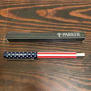 パーカー(Parker)のレア未使用UK製【PARKER】パーカー ベクターローラーボールペン 星条旗(ペン/マーカー)