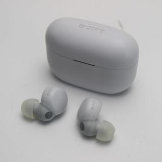 ソニー(SONY)の超美品 WF-LS900N LinkBuds S  ホワイト M222(ヘッドフォン/イヤフォン)