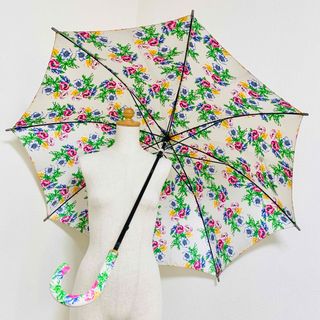 ケンゾー(KENZO)のKENZO ケンゾー　個性的　カラフル　フラワー　花柄　長傘　雨傘　傘　かさ(傘)