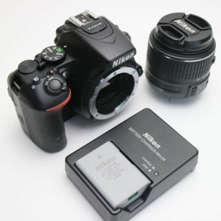 ニコン(Nikon)の新品同様 D5500 18-55 VR II レンズキット ブラック  M222(デジタル一眼)