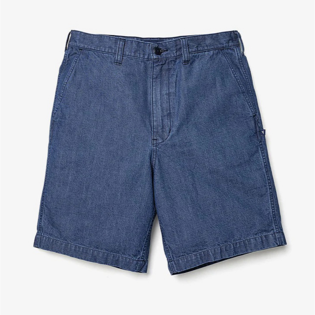 W)taps(ダブルタップス)のDESCENDANT 23SS DENIM PAINTER SHORTS 3  メンズのパンツ(デニム/ジーンズ)の商品写真