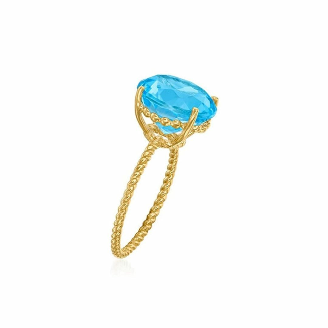 【色: ブルー】[Bellitia Jewelry] リング キャンディーカラー レディースのアクセサリー(その他)の商品写真