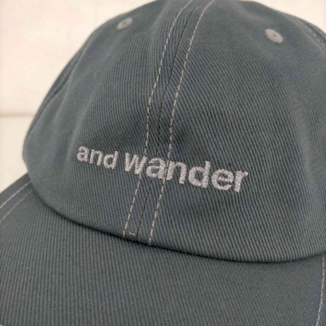 and wander(アンドワンダー)のand wander(アンドワンダー) cotton twill cap メンズ メンズの帽子(キャップ)の商品写真