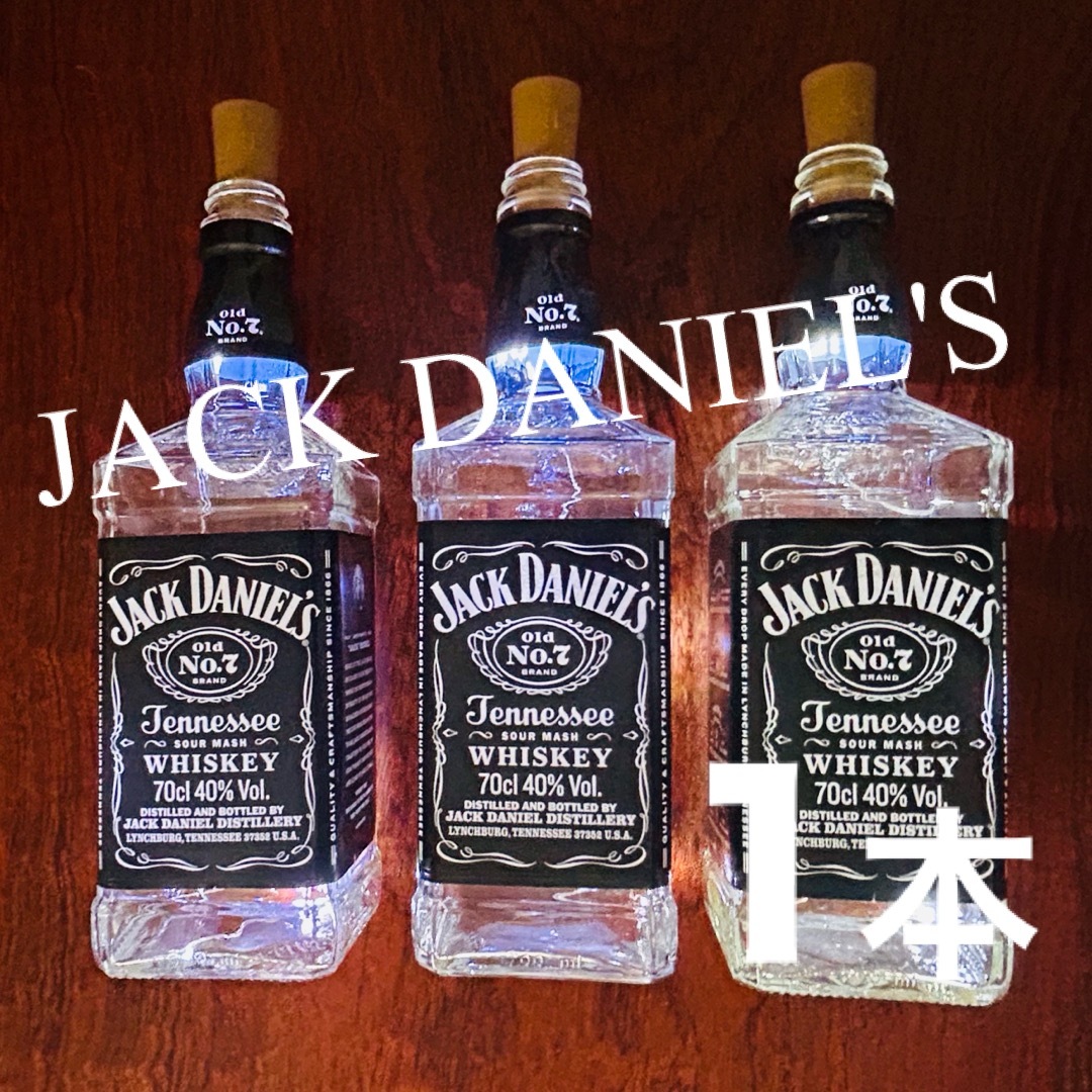 JACK DANIEL'S - 【ハンドメイド】ジャックダニエル LEDライトの JACK DANIEL'S - 【ハンドメイド】ジャックダニエル LEDライトの