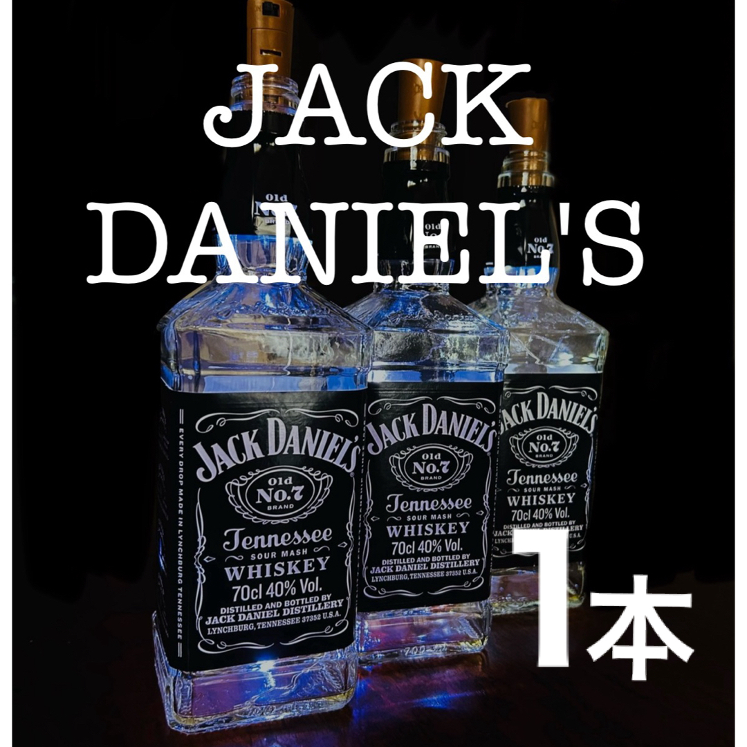 JACK DANIEL'S - 【ハンドメイド】ジャックダニエル LEDライトの JACK DANIEL'S - 【ハンドメイド】ジャックダニエル LEDライトの
