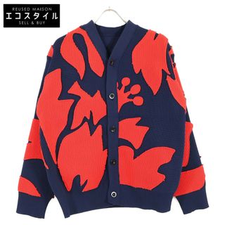 sacai - サカイ 【新品】24-03283M FLORAL EMBROIDERED PATCH CARDIGAN ニット 1