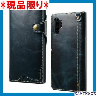 Galaxy Note10 Plus ケース SC-0 耐 ー ネイビー 582(その他)